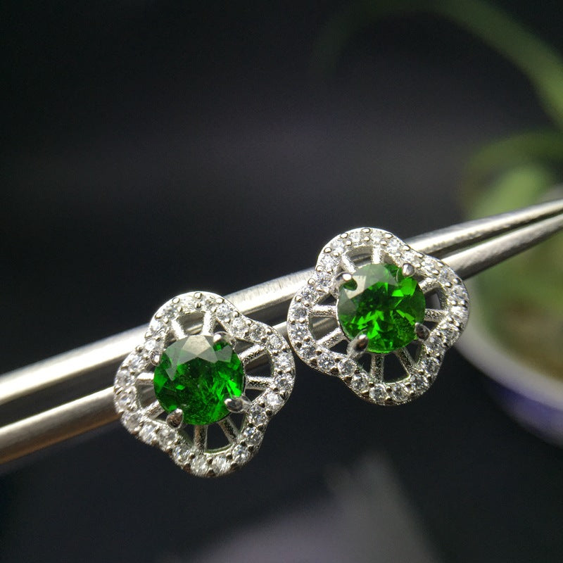 S925 Silver with Turbidite Earrings