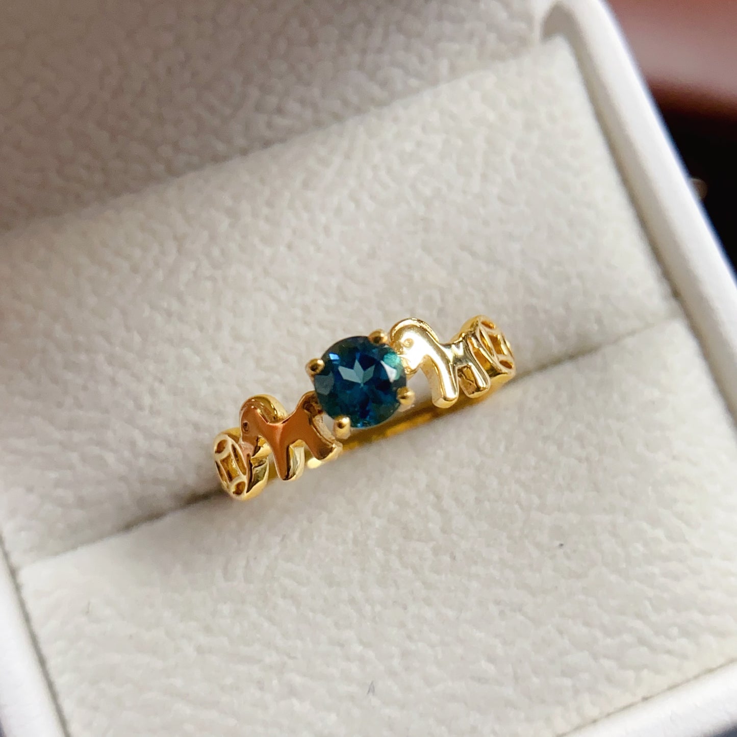 Natural Topaz Ring Adjustable Size 5x5mm Fire Flash VVS Clarity 925 Silver Fine Jewelry For Women